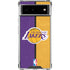 NBA Los Angeles Lakers Canvas Google Pixel 6 Clear Case